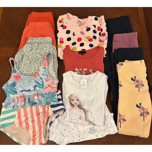 Listed in Description section Other - Lot of 13 Girls Tea Collection/Hanna Andersson /Pink Chicken/Paul Smith Size 6-7